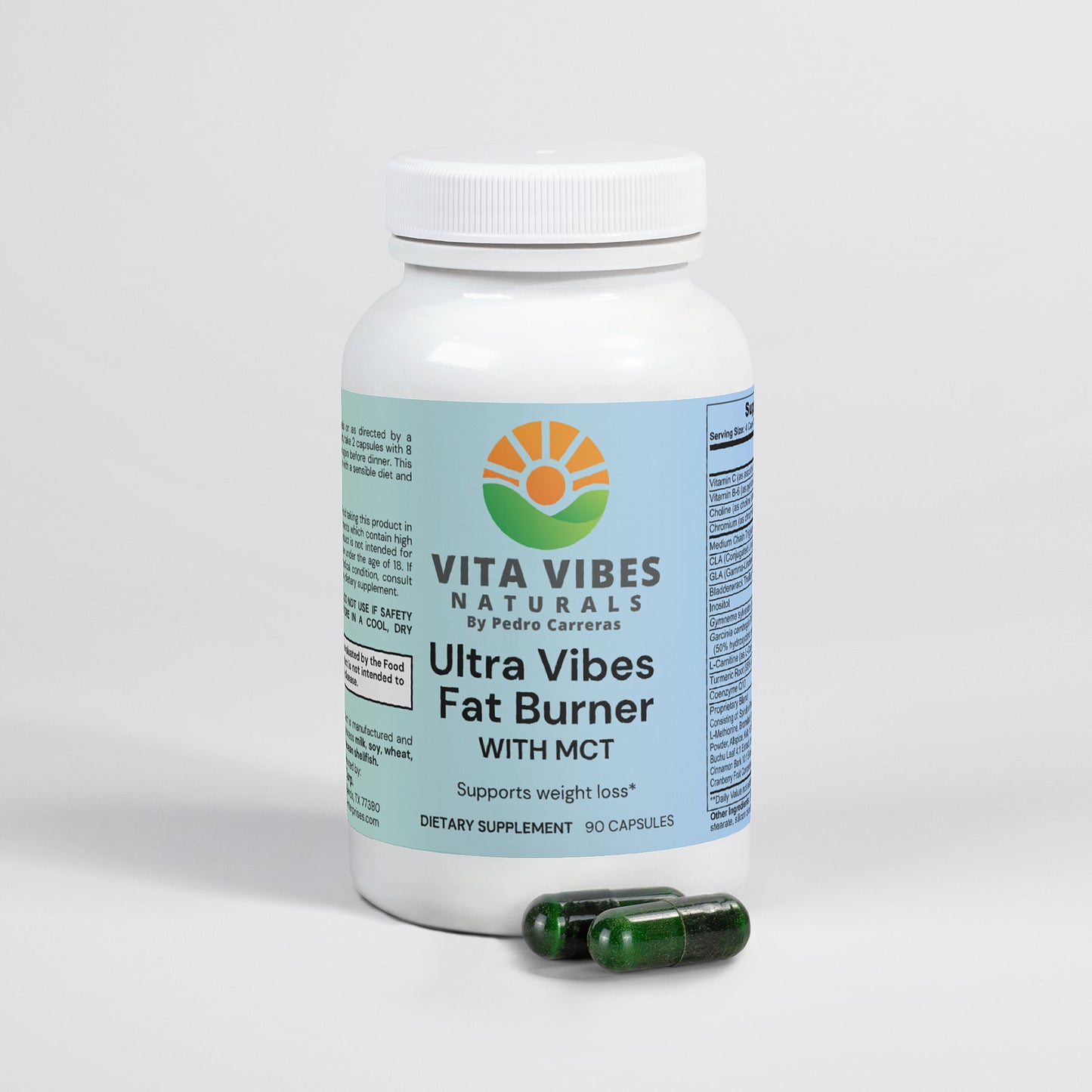 Ultra Vibes Fat Burner with MCT