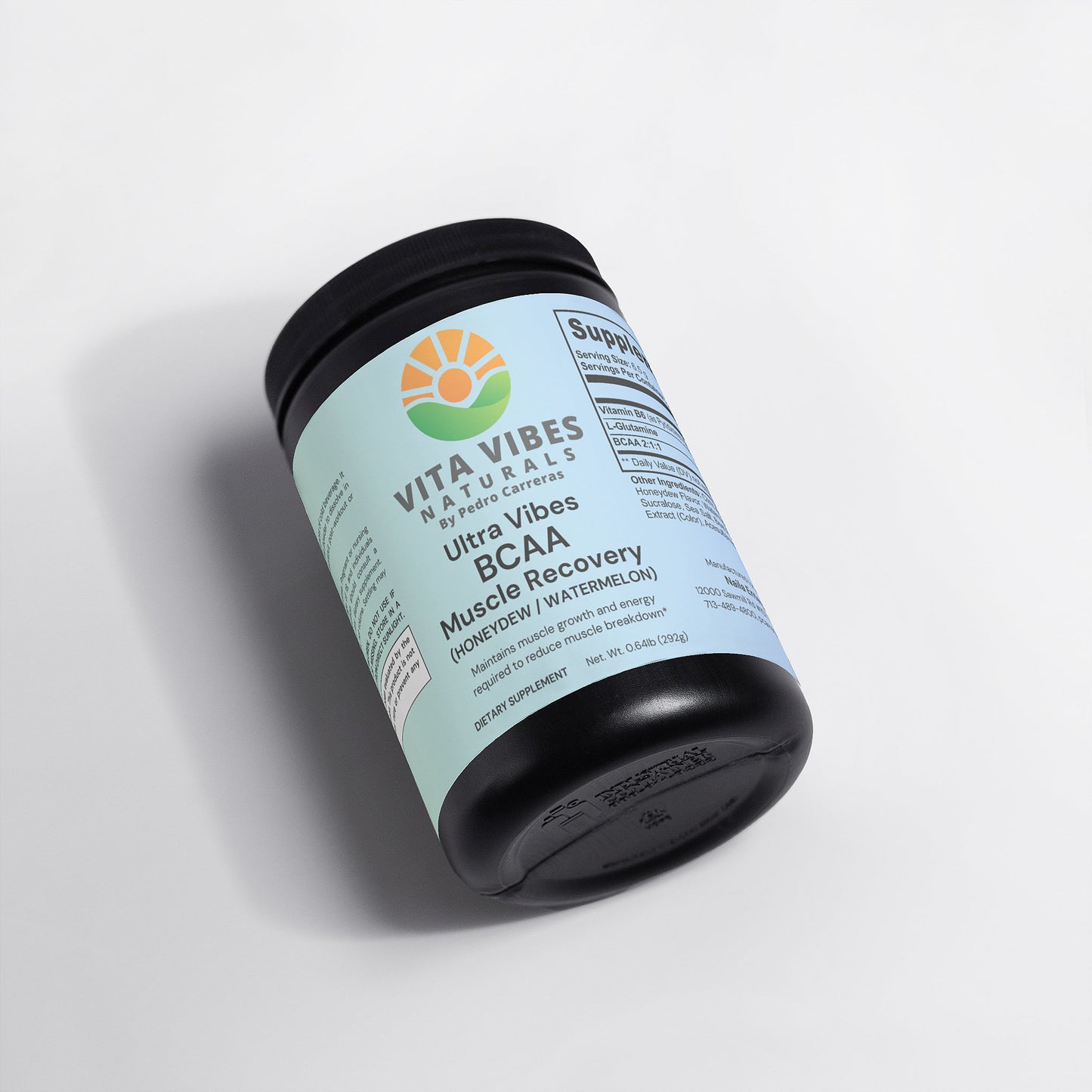Ultra Vibes BCAA Muscle Recovery (Honeydew / Watermelon)