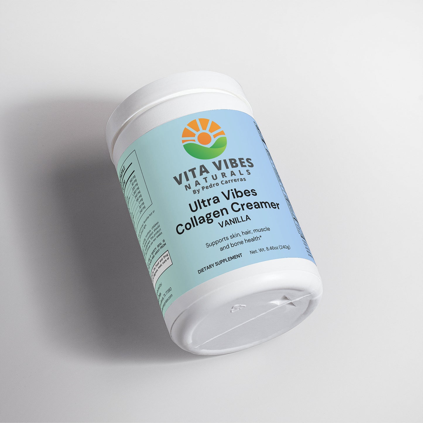 Ultra Vibes Collagen Creamer (Vanilla)
