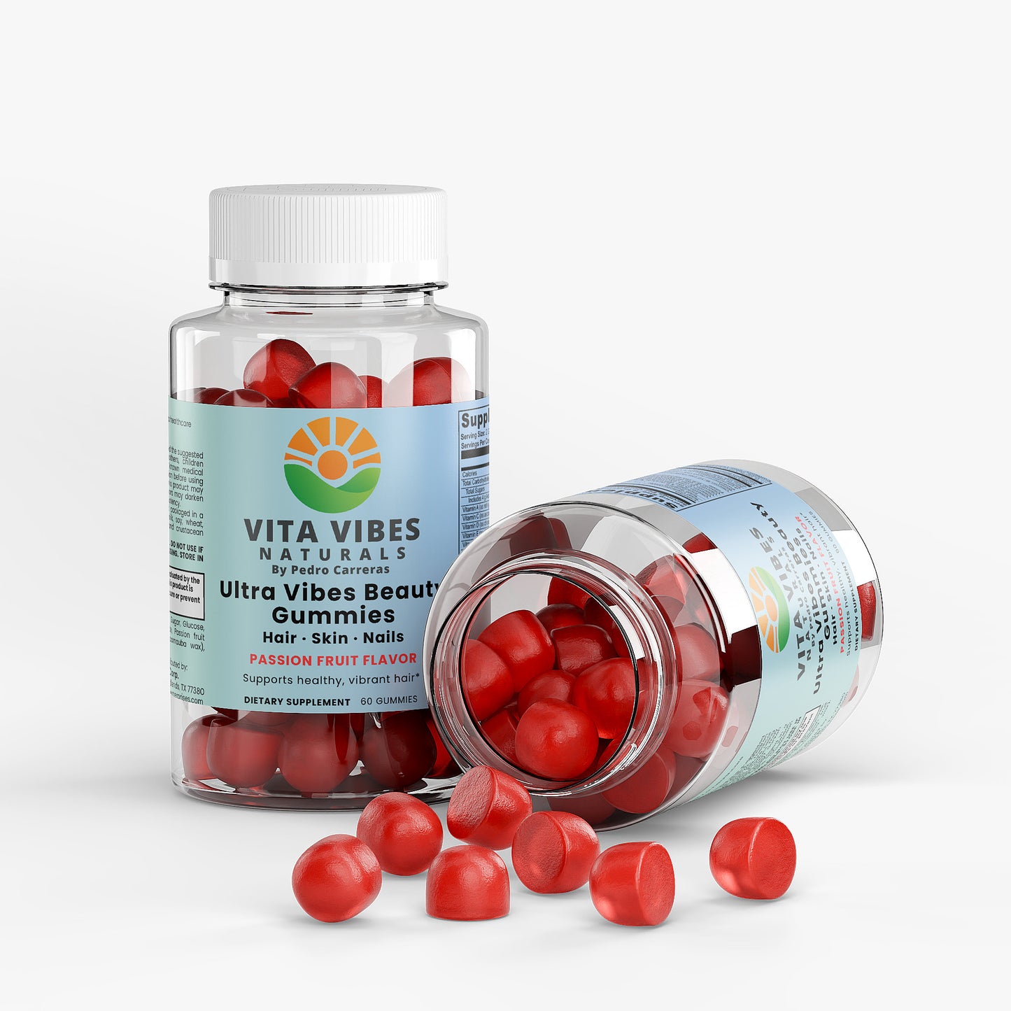 Ultra Vibes Beauty Gummies (Hair · Skin · Nails)