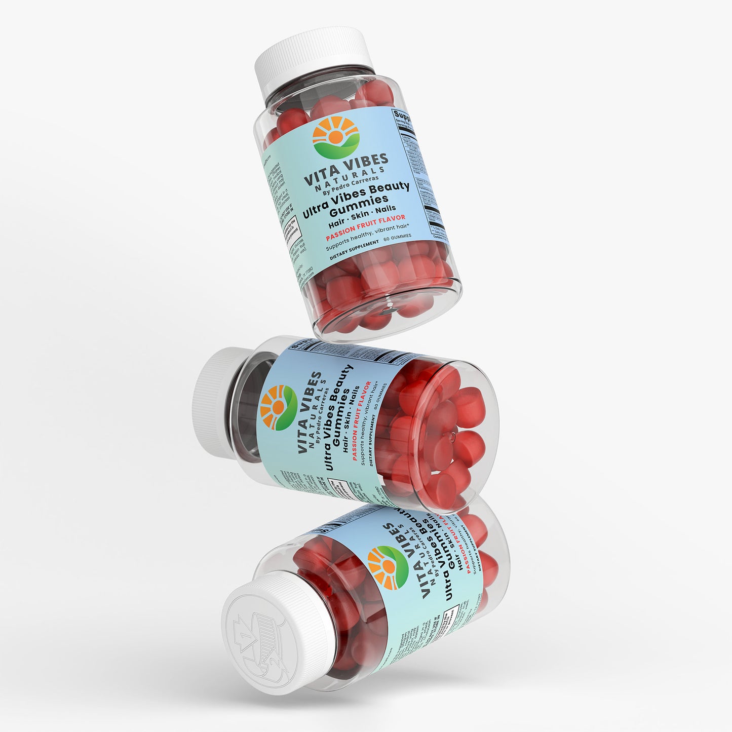 Ultra Vibes Beauty Gummies (Hair · Skin · Nails)