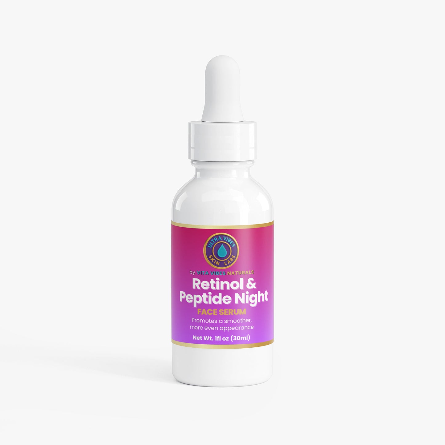 Ultra Vibes Retinol & Peptide Night Serum