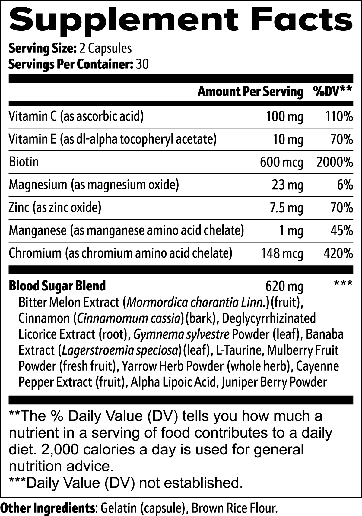 Ultra Vibes Glucose Support