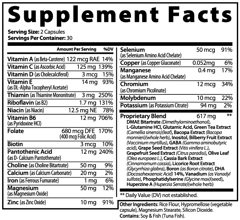 Ultra Vibes Brain Vitality