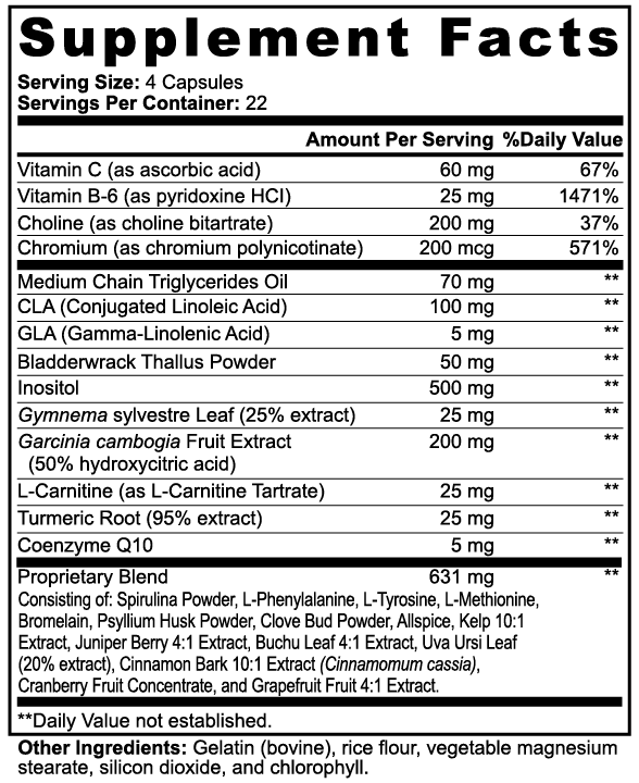 Ultra Vibes Fat Burner with MCT