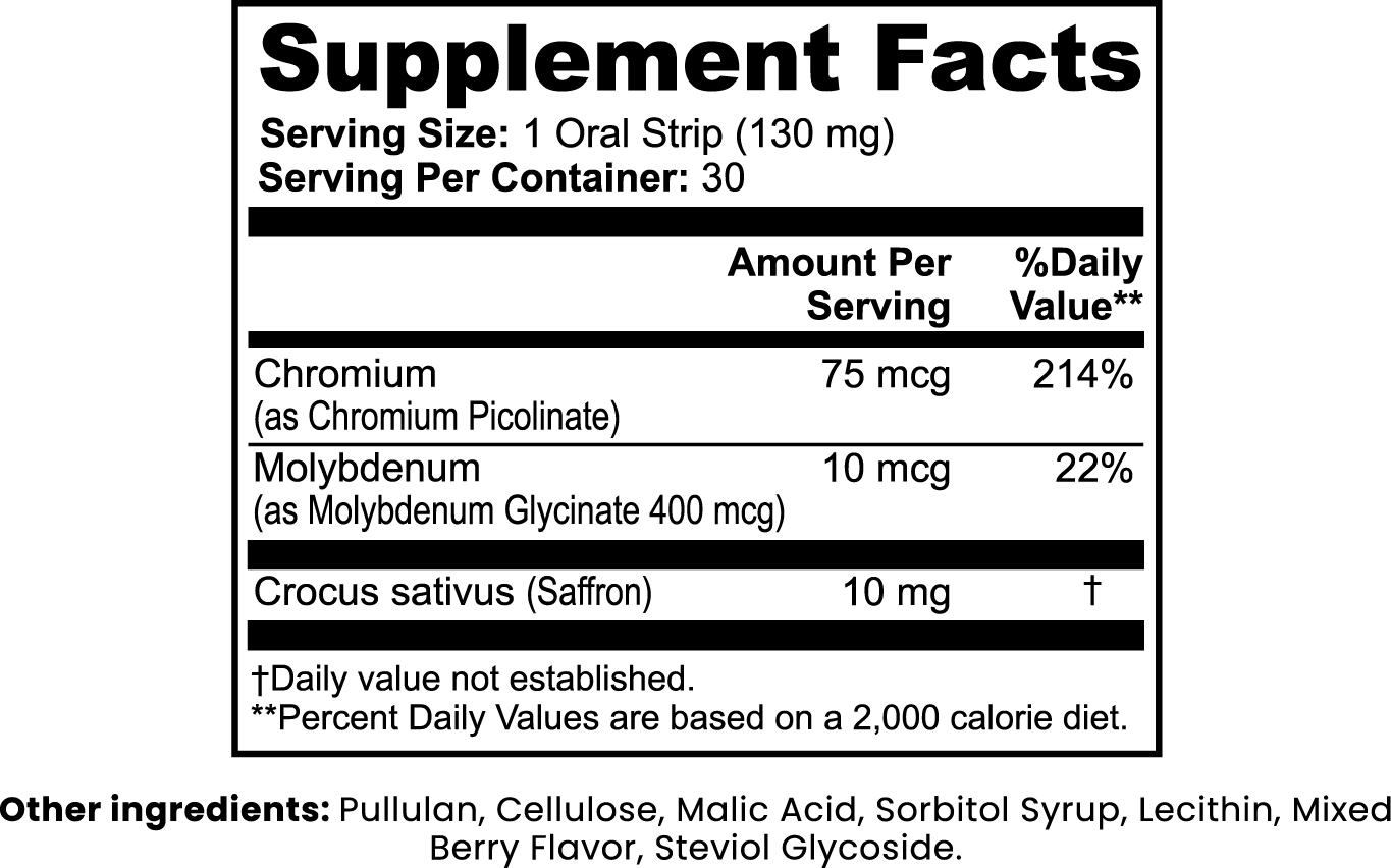 Ultra Vibes Crave Balance Strips 🍓