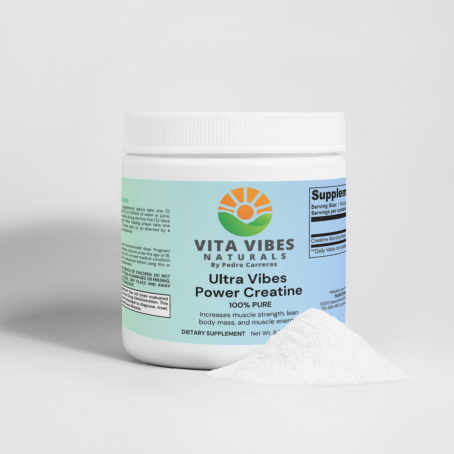 Ultra Vibes Power Creatine
