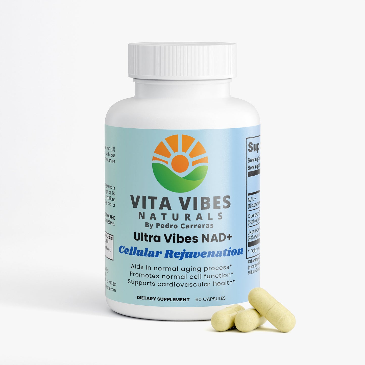 Ultra Vibes NAD+ Cellular Rejuvenation