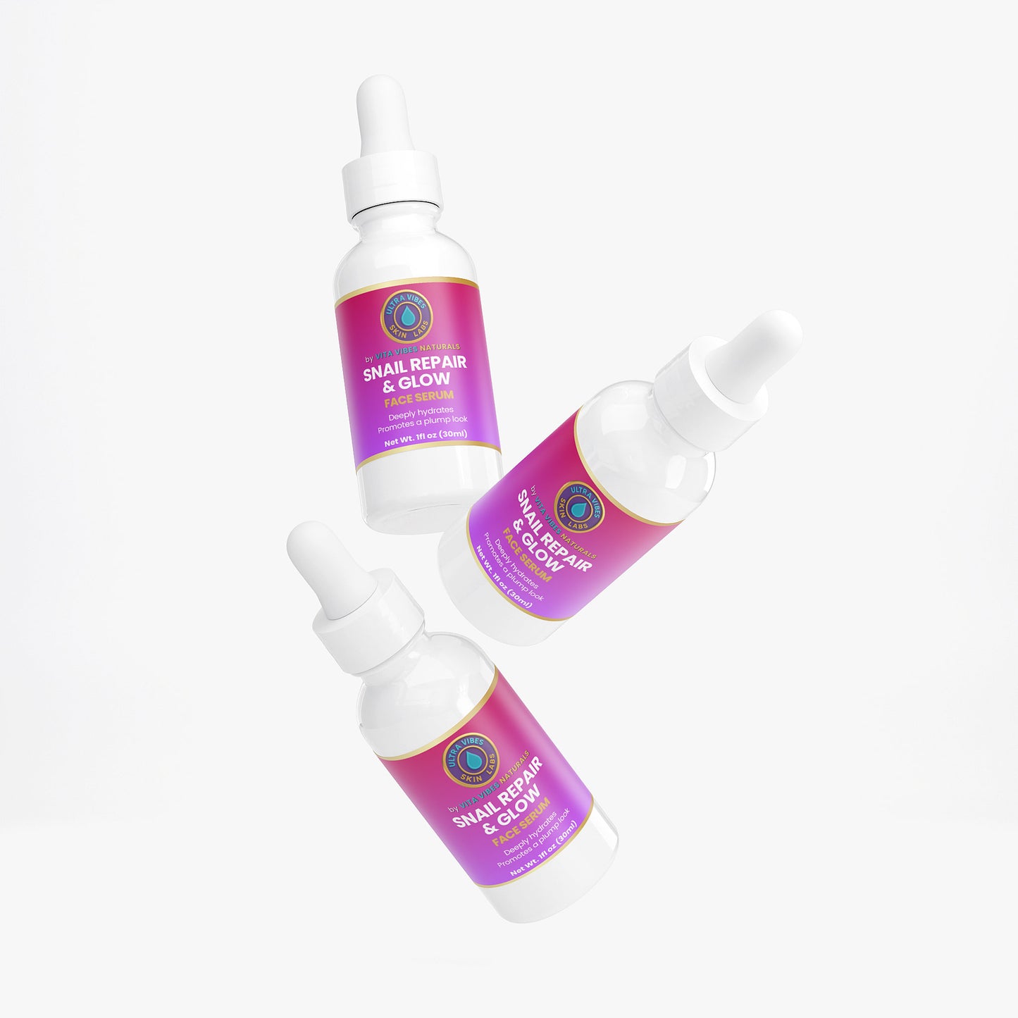 Ultra Vibes Snail Repair  & Glow Face Serum