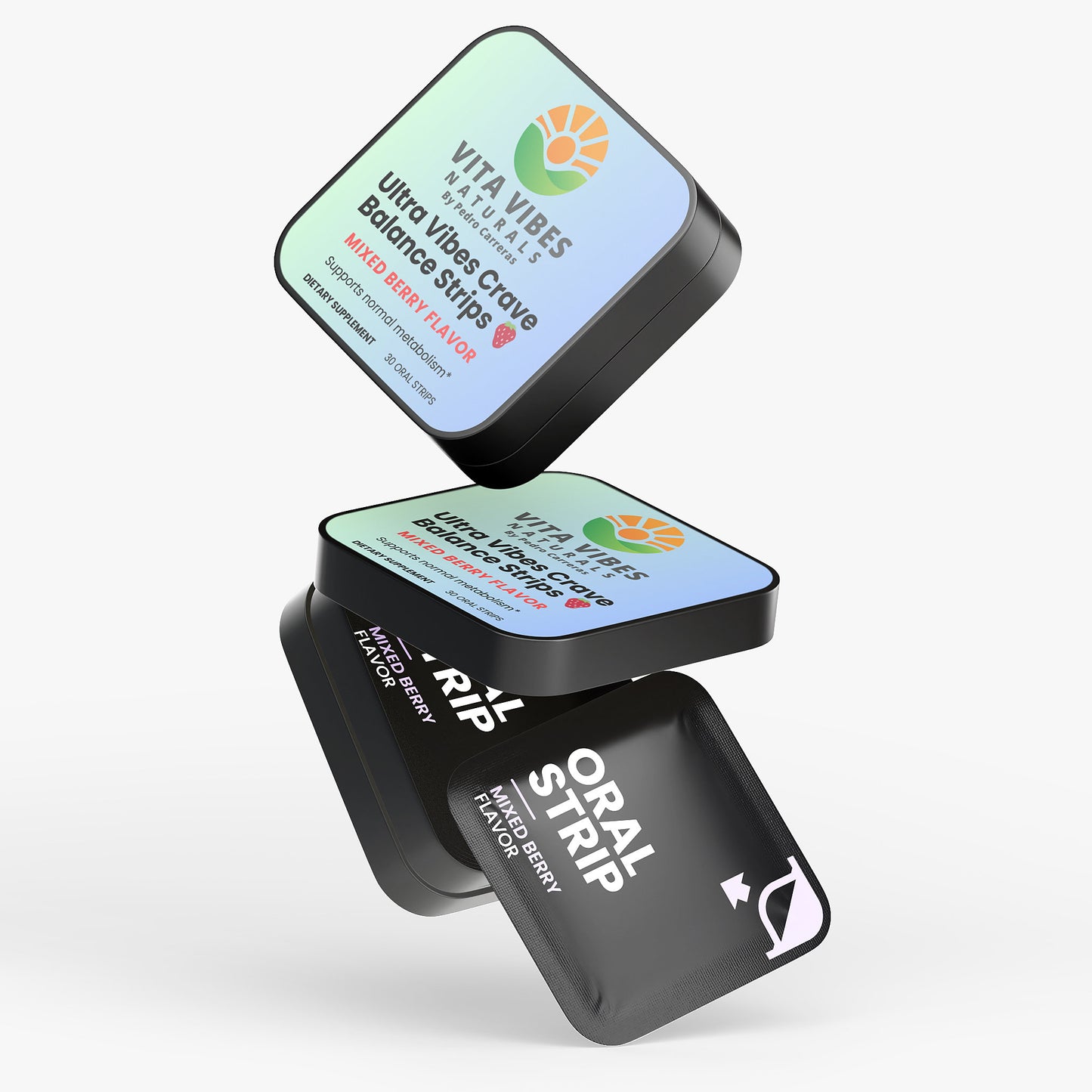 Ultra Vibes Crave Balance Strips 🍓