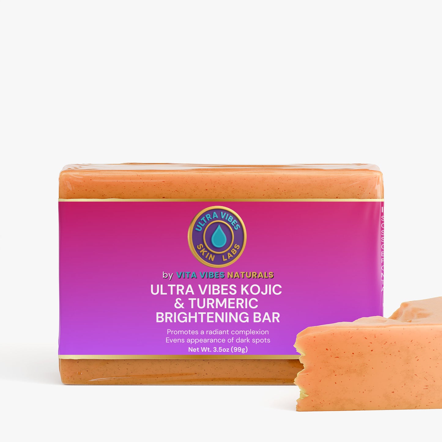 Ultra Vibes Kojic & Turmeric Brightening Bar