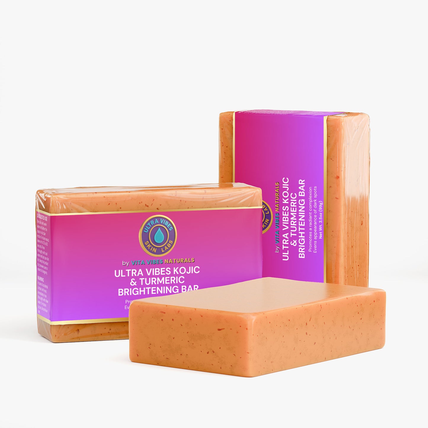 Ultra Vibes Kojic & Turmeric Brightening Bar