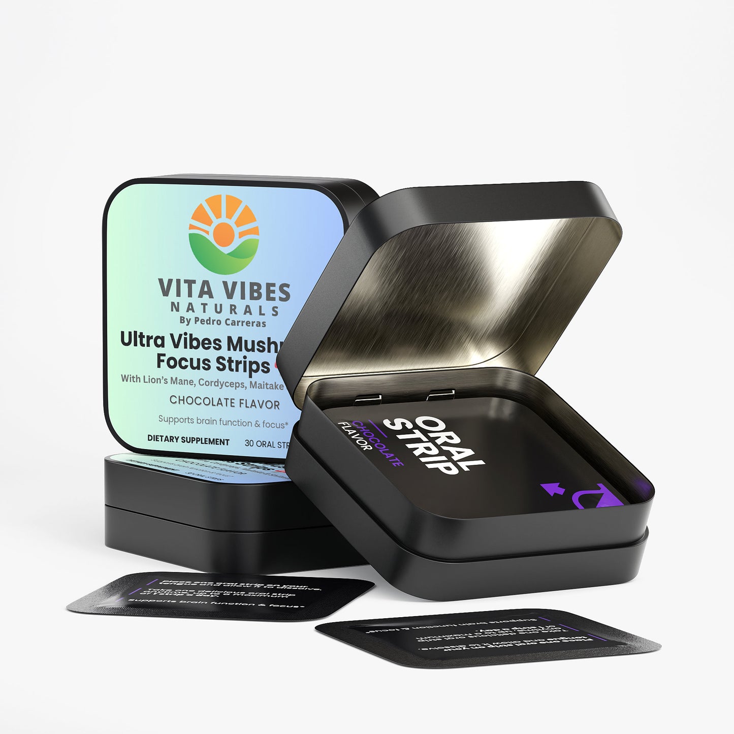 Ultra Vibes Mushroom Focus Strips