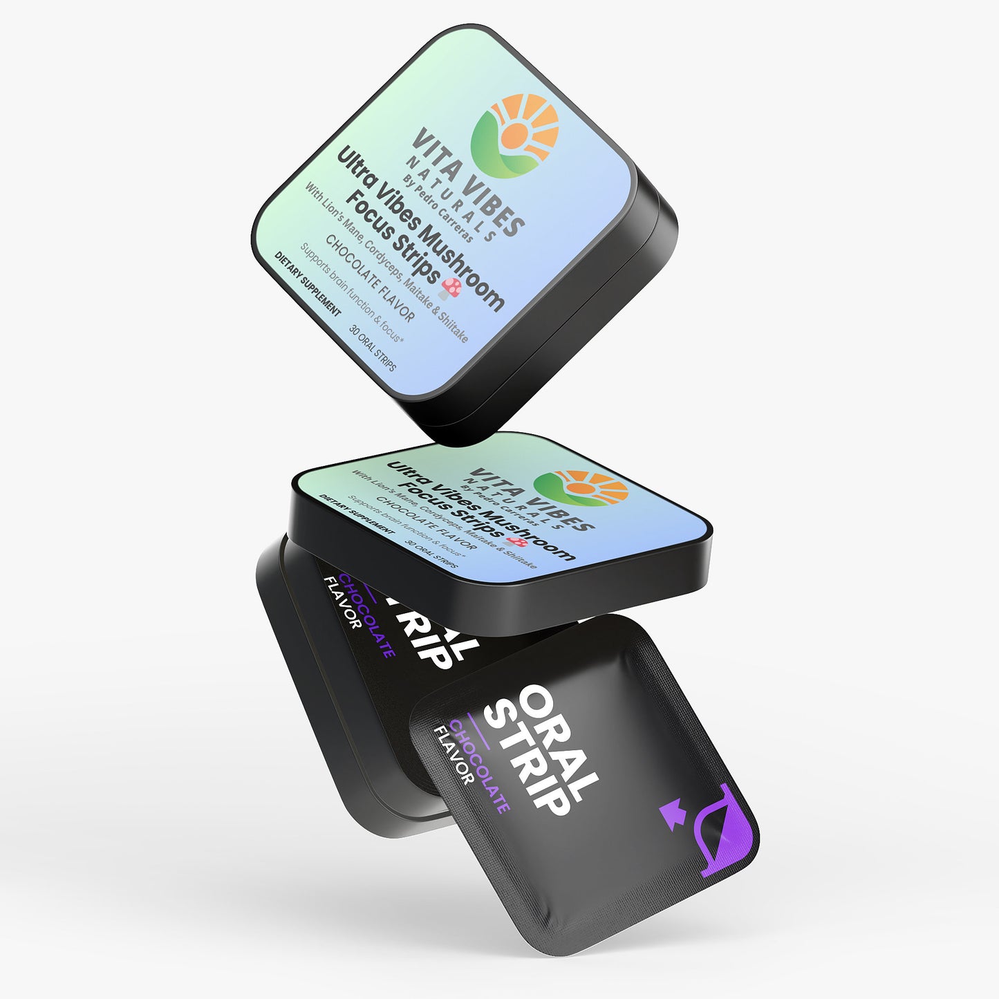 Ultra Vibes Mushroom Focus Strips