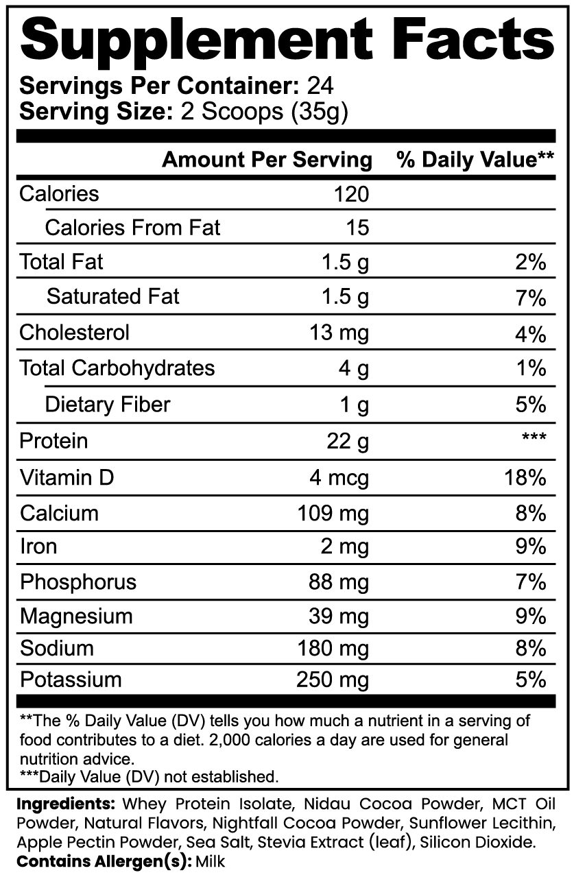 Ultra Vibes Protein (Chocolate)