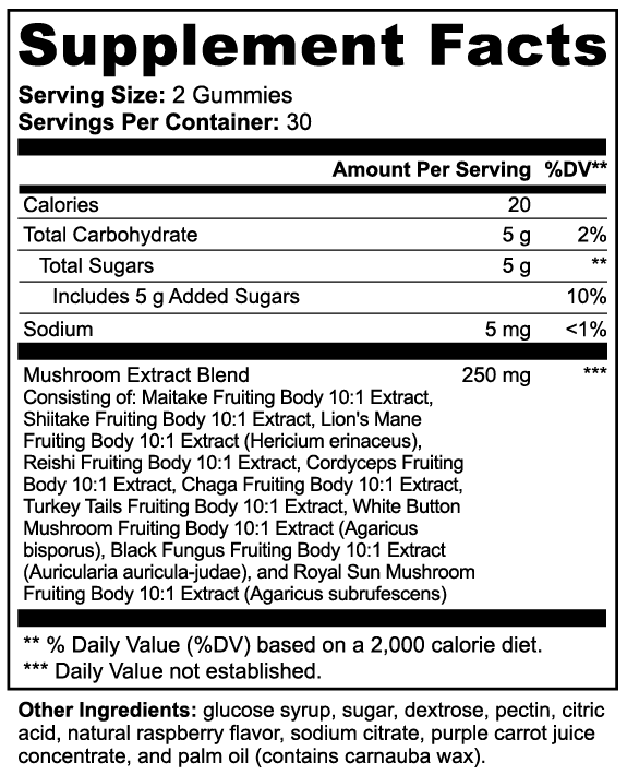 Ultra Vibes Mushroom Extract Complex