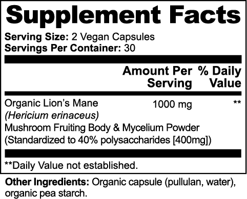 Ultra Vibes Lion's Mane Mushroom